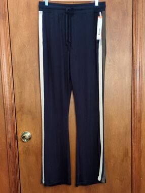 Aqua Athletic Sweater Style Track Pants Size L